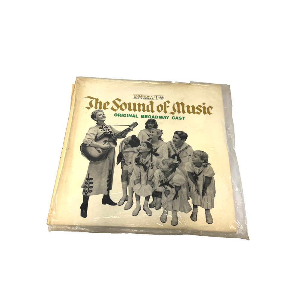 Columbia Masterworks The Sound Of Music Original Broadway Cast Mary Martin Vinyl